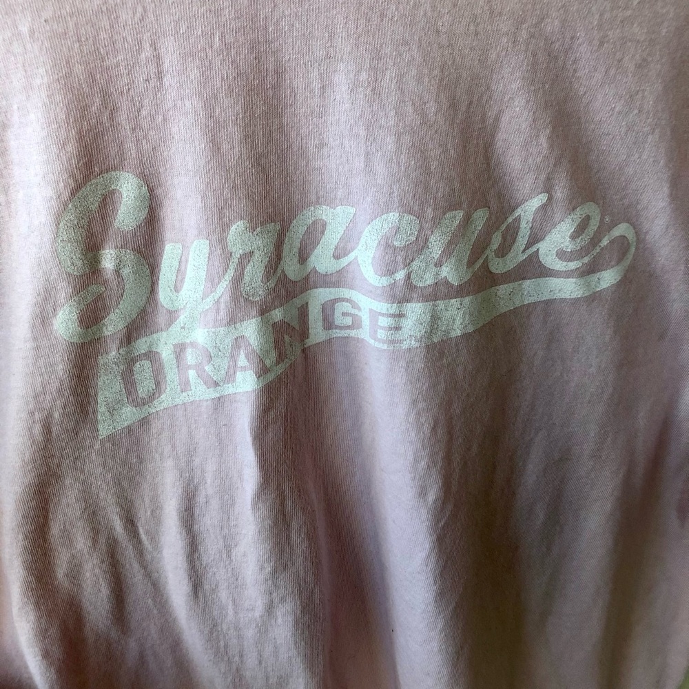 Syracuse Orange Basic Tshirt Jerzees Heavyweight L - image 3